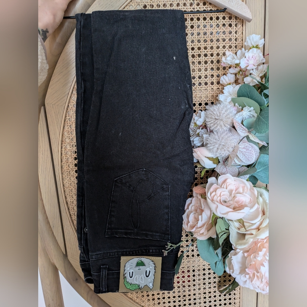 Drop Dead Black Skinny Jeans